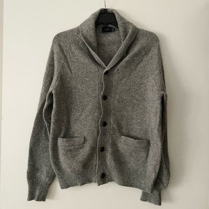 J Crew Lambswool Sweater Cardigan